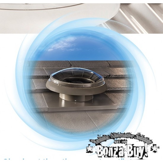 AirOmatic Smart Roof Vent 250mm Powered Automatic Ventilation Bradford IQ AirOmatic Smart Roof Vent 250mm Powered Automatic Ventilation Bradford IQ
