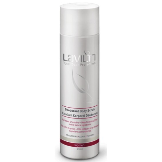 Lavilin Body Scrub Deodorant 250ml odour-neutralising exfoliating cleanse women Lavilin Body Scrub Deodorant 250ml odour-neutralising exfoliating cleanse women