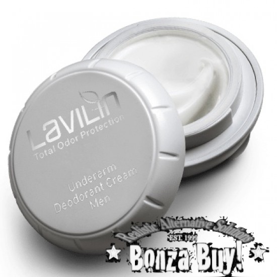 Lavilin 72 Hour Underarm Deodorant Cream 100g Men Aluminum, Alcohol, Paraban FREE Up to 1 Year supply! Lavilin 72 Hour Underarm Deodorant Cream 100g Men Aluminum, Alcohol, Paraban FREE Up to 1 Year supply!