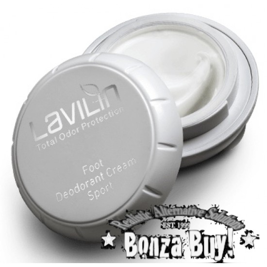 Lavilin 72 Hour FOOT Deodorant Cream 100g Aluminum, Alcohol, Paraban FREE Up to 1 Year supply! Lavilin 72 Hour FOOT Deodorant Cream 100g Aluminum, Alcohol, Paraban FREE Up to 1 Year supply!