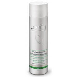 Lavilin Body Wash Deodorant 250ml odour-neutralising sports wash for all over including sensitive areas