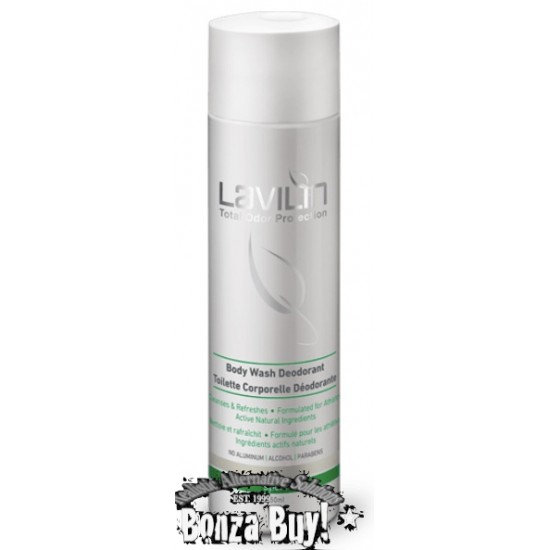 Lavilin Body Wash Deodorant 250ml odour-neutralising sports wash for all over including sensitive areas Lavilin Body Wash Deodorant 250ml odour-neutralising sports wash for all over including sensitive areas