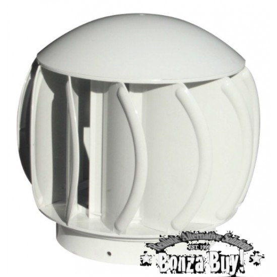 Edmonds 150mm Sewer Vent Wind Powered Turbo Ventilator for Composting / Pit Toilet Roof Top