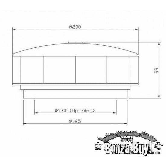 EDMONDS 150mm Van Truck Caravan Ventilator Roof Top Wind Vent Air Circulation EDMONDS 150mm Van Truck Caravan Ventilator Roof Top Wind Vent Air Circulation