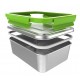 ECOtanka 2L Stainless Steel Lunch Box with locking frame ECOtanka 2L Stainless Steel Lunch Box with locking frame