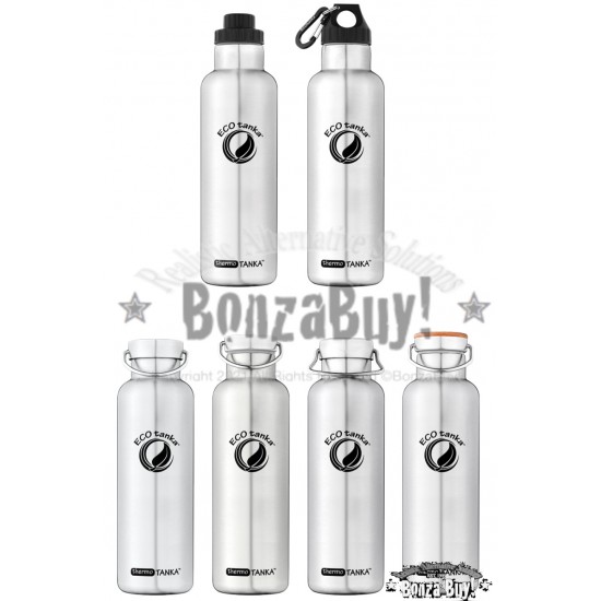 THERMO 800ml ECOtanka INSULATED Stainless Steel Water Bottle Safe Drink SPORTS THERMO 800ml ECOtanka INSULATED Stainless Steel Water Bottle Safe Drink SPORTS
