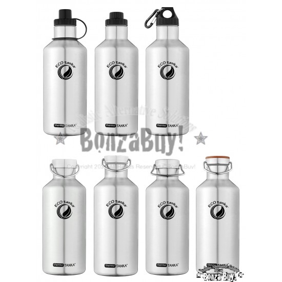 THERMO 1200ml ECOtanka INSULATED Stainless Steel Water Bottle Safe Drink SPORTS THERMO 1200ml ECOtanka INSULATED Stainless Steel Water Bottle Safe Drink SPORTS
