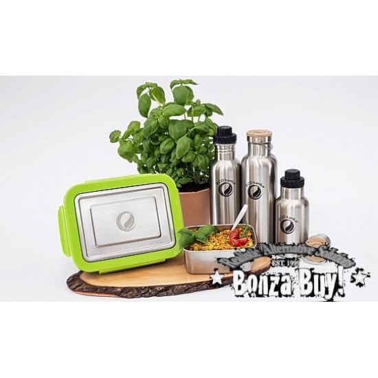 ECOtanka 2L Stainless Steel Lunch Box with locking frame ECOtanka 2L Stainless Steel Lunch Box with locking frame