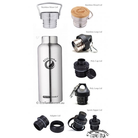 THERMO 800ml ECOtanka INSULATED Stainless Steel Water Bottle Safe Drink SPORTS THERMO 800ml ECOtanka INSULATED Stainless Steel Water Bottle Safe Drink SPORTS