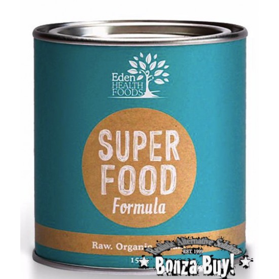 Super Greens 150g - Certified Organic Natural Superfood Supplement 100% Wholefood (Eden Health) Super Greens 150g - Certified Organic Natural Superfood Supplement 100% Wholefood (Eden Health)
