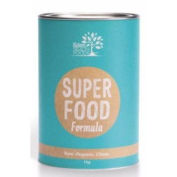 Super Greens 1kg - Certified Organic Natural Superfood Supplement 100% Wholefood (Eden Health)