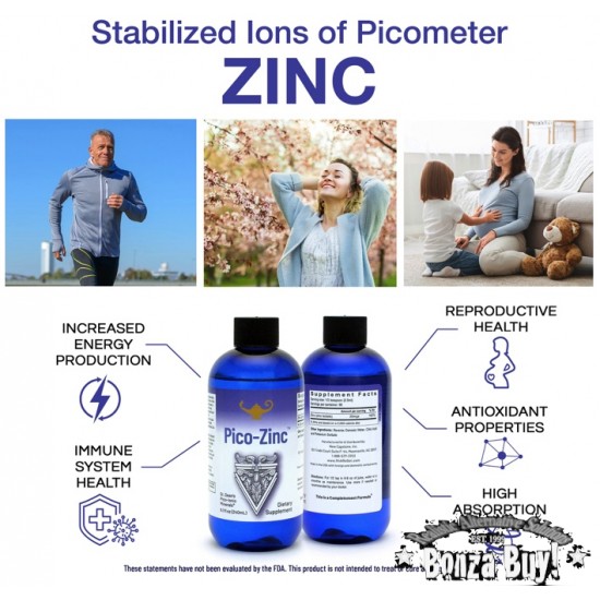 Dr Carolyn Dean’s Picometer Zinc Mineral Solution - Immune Reproductive Energy Vegan Boost 240ml Dr Carolyn Dean’s Picometer Zinc Mineral Solution - Immune Reproductive Energy Vegan Boost 240ml