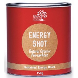 Energy Shot 150g Natural Energy Pre Workout Sugar Free No Added Caffeine Supplement