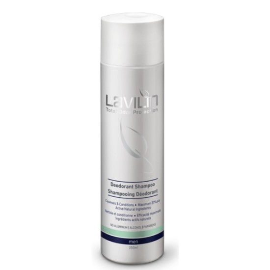 Lavilin Deodorant Shampoo MENS 250ml Deodorising Lavilin Deodorant Shampoo MENS 250ml Deodorising