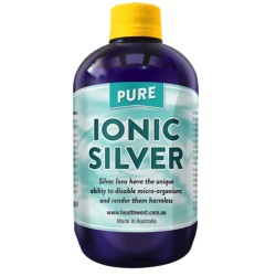 HealthWest Pure Ionic Silver 20ppm 500ml