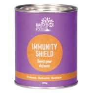 Immunity Shield 100g Herbal Immune Boost 35+ Natural & Wild ingredients! Echinacea Cats claw Pleurisy Elder Vegan Organic (Eden Health)