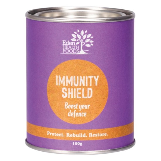 Immunity Shield 100g Herbal Immune Boost 35+ Natural & Wild ingredients! Echinacea Cats claw Pleurisy Elder Vegan Organic (Eden Health) Immunity Shield 100g Herbal Immune Boost 35+ Natural & Wild ingredients! Echinacea Cats claw Pleurisy Elder Vegan Organic (Eden Health)