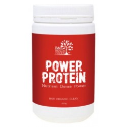 Power Protein (Nutrient Dense Superfood Formula) 400g Organic Vegan Raw Energy Supplement