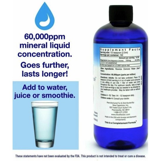 Remag Magnesium Liquid Supplement 240ml Dr Carolyn Deans MAGNESIUM MIRACLE™ Pico-Ionic Remag Magnesium Liquid Supplement 240ml Dr Carolyn Deans MAGNESIUM MIRACLE™ Pico-Ionic
