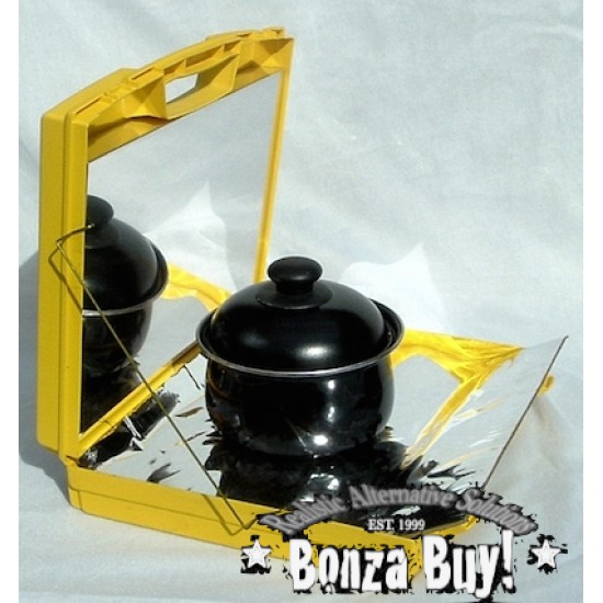 Simple Solar Cooker - Small Cooking System Deluxe Simple Solar Cooker - Small Cooking System Deluxe