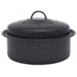 Roasting Pot 3L with Lid Dish suit Solar Cooking Sun Oven