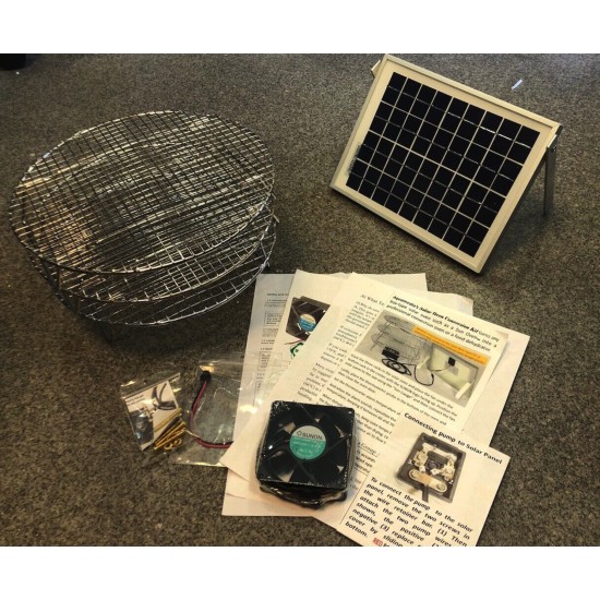 Dehydrating / Drying kit with solar fan for Sun Oven or other solar cookers Dehydrating / Drying kit with solar fan for Sun Oven or other solar cookers