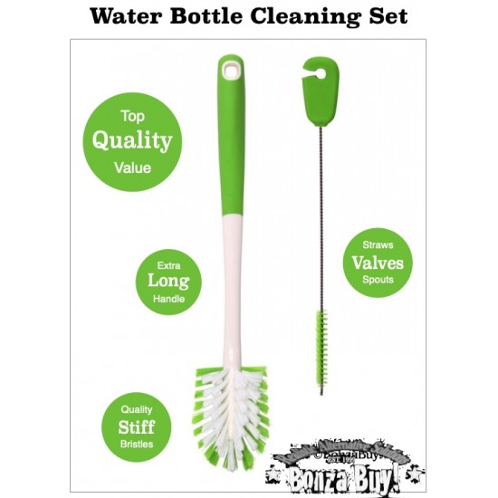 Bottle Brush Extra Long Stiff Nylon with straw & spout cleaner set Bottle Brush Extra Long Stiff Nylon with straw & spout cleaner set