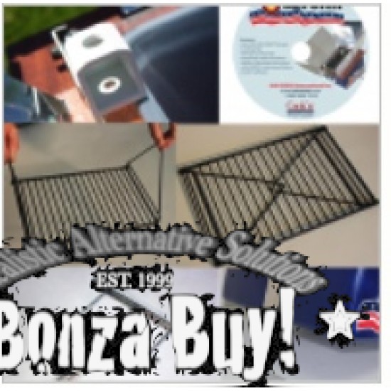 Upgrade package for Global Sun Oven® - Retro-fit windy leg, alignment devices, CD and fold up tray