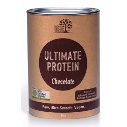 Ultimate Protein (Chocolate) 1kg Organic Sprouted and Bio-fermented Wholegrain Brown Rice Protein (Eden Health)