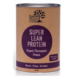 Ultimate Thermogenic Protein (Super Lean) 400g Organic Sprouted and Bio-fermented Wholegrain Brown Rice Protein (Eden Health)