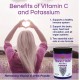 Dr Carolyn Dean’s Vitamin C powder Ascorbic acid + Potassium + berries acerola cherry 420g 60 servings Dr Carolyn Dean’s Vitamin C powder Ascorbic acid + Potassium + berries acerola cherry 420g 60 servings