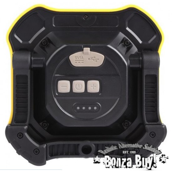 15W Rugged Rechargeable LED Floodlight + USB charger 2000lm 18650 batteries Worklight 15W Rugged Rechargeable LED Floodlight + USB charger 2000lm 18650 batteries Worklight