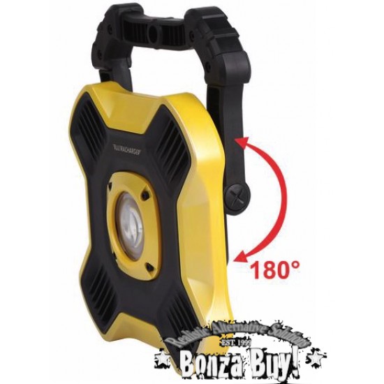 15W Rugged Rechargeable LED Floodlight + USB charger 2000lm 18650 batteries Worklight 15W Rugged Rechargeable LED Floodlight + USB charger 2000lm 18650 batteries Worklight