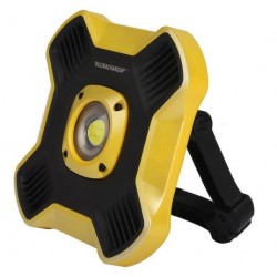 15W Rugged Rechargeable LED Floodlight + USB charger 2000lm 18650 batteries Worklight